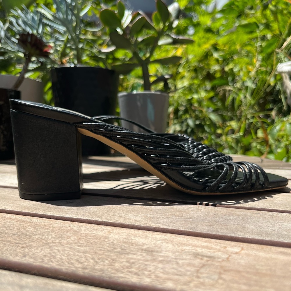 Dolce Vita strappy heeled mules